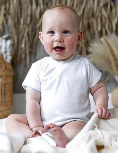 LIN-T540-Short Sleeve Baby T-Shirt Polyester